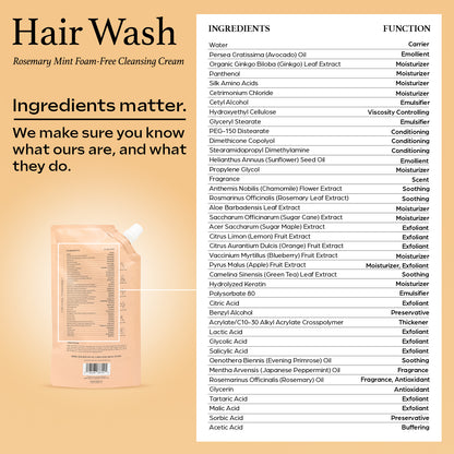 Hair Wash